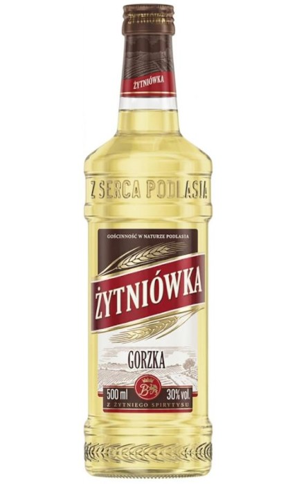WÓDKA ŻYTNIÓWKA GORZKA 0,5L 30%