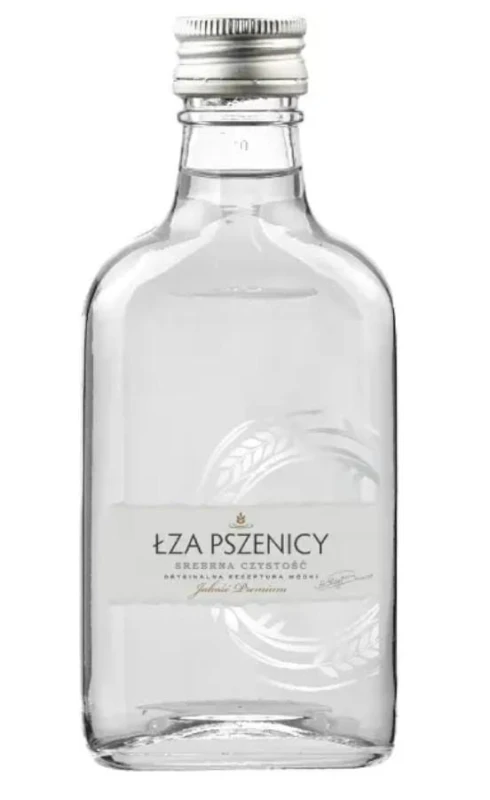 WÓDKA ŁZA PSZENICY SREBNA CZYSTOŚĆ 0,2L