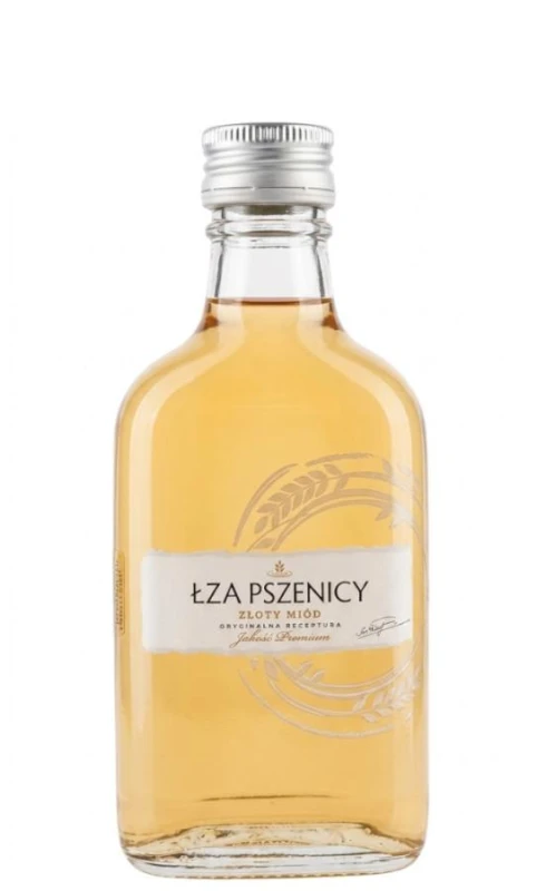 WÓDKA ŁZA PSZENICY ZŁOTY MIÓD 0,2L