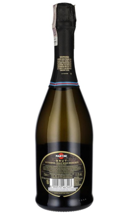 CHAMPAGNE MARTINI BRUT SPARKLING 0,75L 11,5%