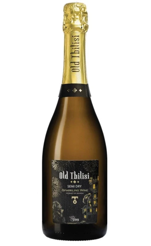 WINO MUSUJĄCE OLD TBILISI SPARKLING PÓŁWYTRAWNE 750ML 12%