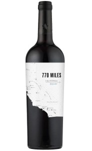 WINO 770 MILES ZINFANDEL RED CZERWONE WYTRAWNE 0,75L