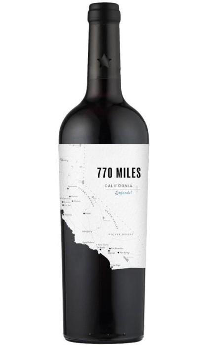 WINO 770 MILES ZINFANDEL RED CZERWONE WYTRAWNE 0,75L