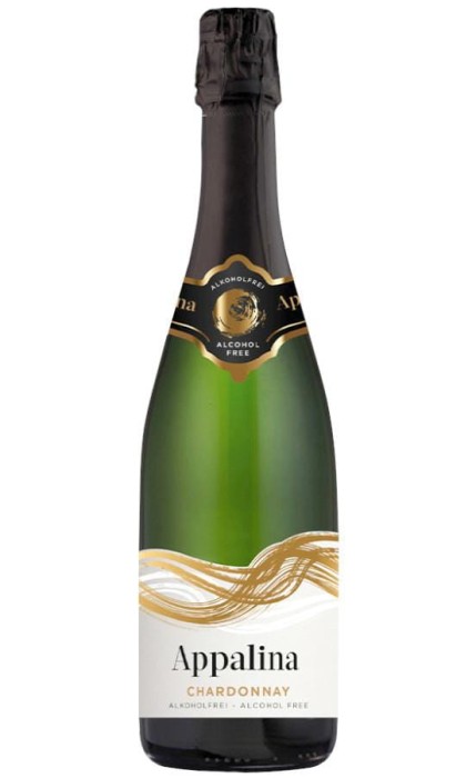 WINO APPALINA CHARDONNAY 0% BIAŁE PÓŁSŁODKIE 750ML