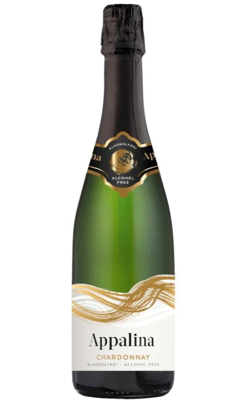 WINO APPALINA CHARDONNAY 0% BIAŁE PÓŁSŁODKIE 750ML