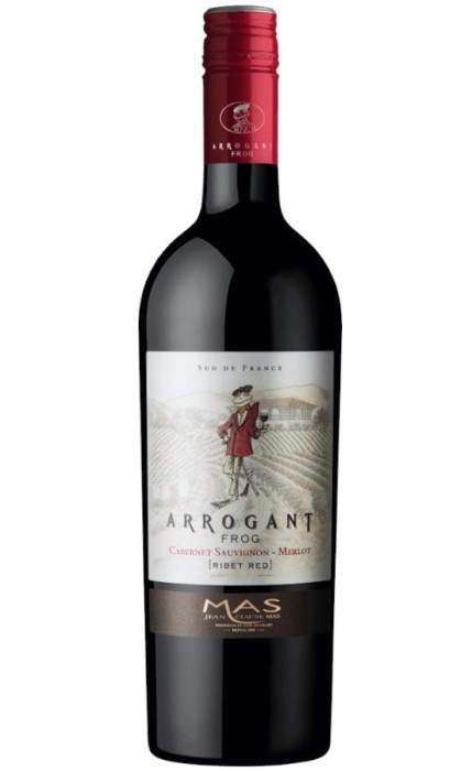 WINO ARROGANT RIBET ROUGE CZERWONE WYTRAWNE 750ML