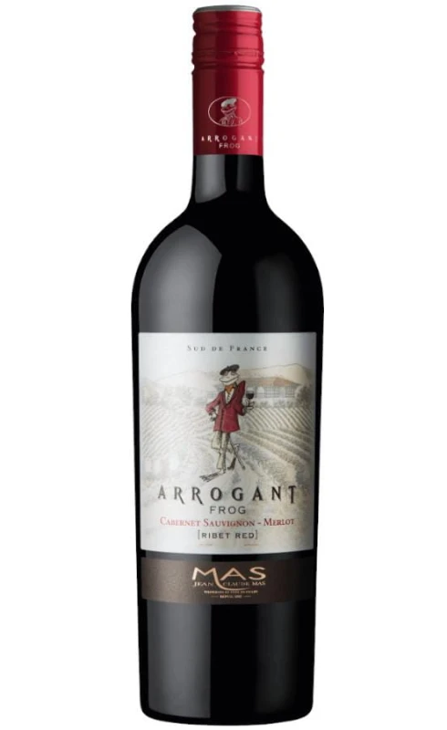 WINO ARROGANT RIBET ROUGE CZERWONE WYTRAWNE 750ML