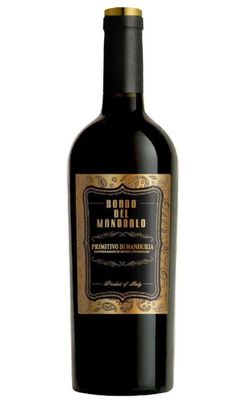 WINO BORGO DEL MANDORLO PRIMIC CZERWONE WYTRAWNE 750ML