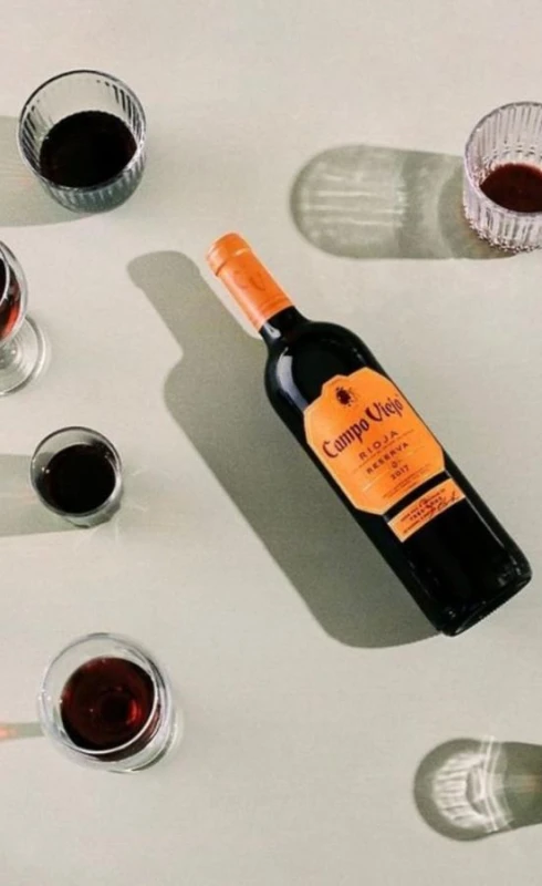 WINO CAMPO VIEJO RESERVA CZERWONE WYTRAWNE 750ML