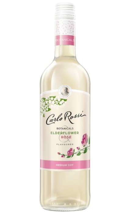 WINO CARLO ROSSI BOTANI ELDERFLOWER 750ML