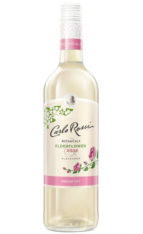WINO CARLO ROSSI BOTANI ELDERFLOWER 750ML