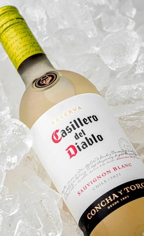 WINO CASILLERO DEL DIABLO SAUVIGNON BLANC BIAŁE WYTRAWNE 750ML