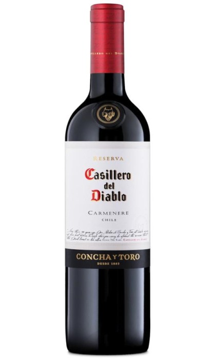 WINO CASILLERO DEL DIABLO CARMENERE CZERWONE WYTRAWNE 750ML
