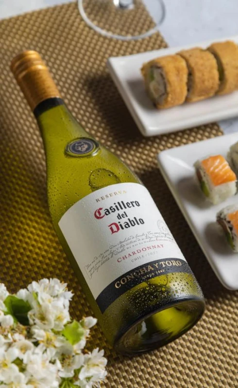 WINO CASILLERO DEL DIABLO CHARDONNAY BIAŁE WYTRAWNE 750ML