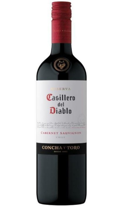 WINO CASILLERO DEL DIABLO CABERNET-SAVIGNON CZERWONE WYTRAWNE 750ML