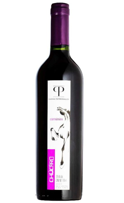 WINO CHUCARO CARMENERE CZERWONE WYTRAWNE 750ML