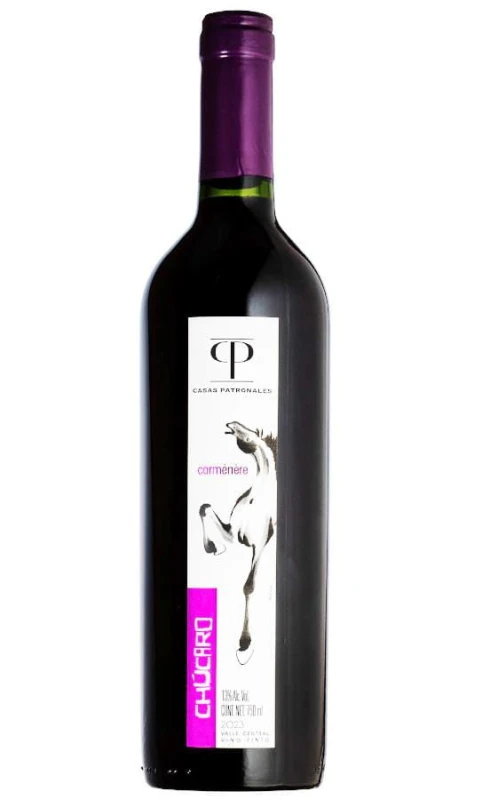 WINO CHUCARO CARMENERE CZERWONE WYTRAWNE 750ML