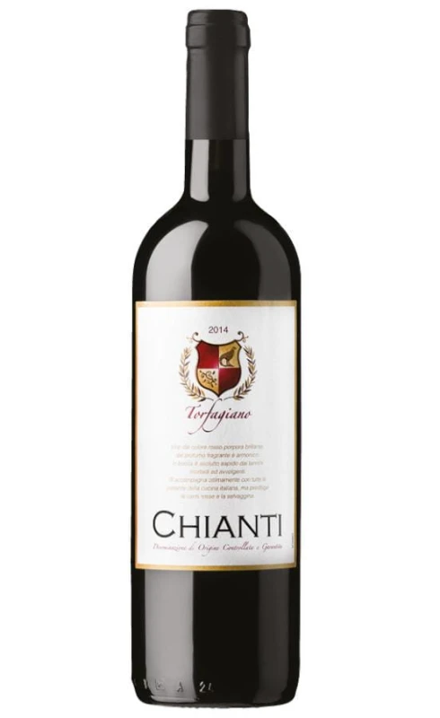 WINO CHIANTI TORFAGIANO CZERWONE WYTRAWNE 750ML
