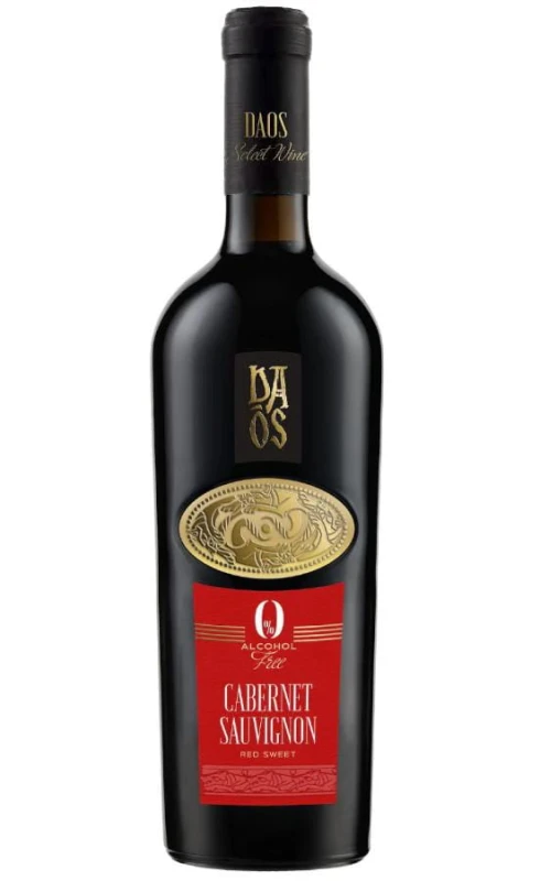 WINO DAOS CABERNET SAUVIGNON 0% CZERWONE SŁODKIE 750ML