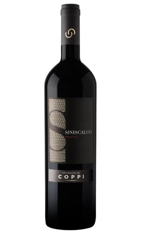 WINO COPPI SINISCALCO PRIMITIVO CZERWONE WYTRAWNE 750ML