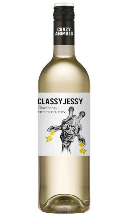 WINO CLASSY JESSY CHARDONNAY BIAŁE WYTRAWNE 750ML