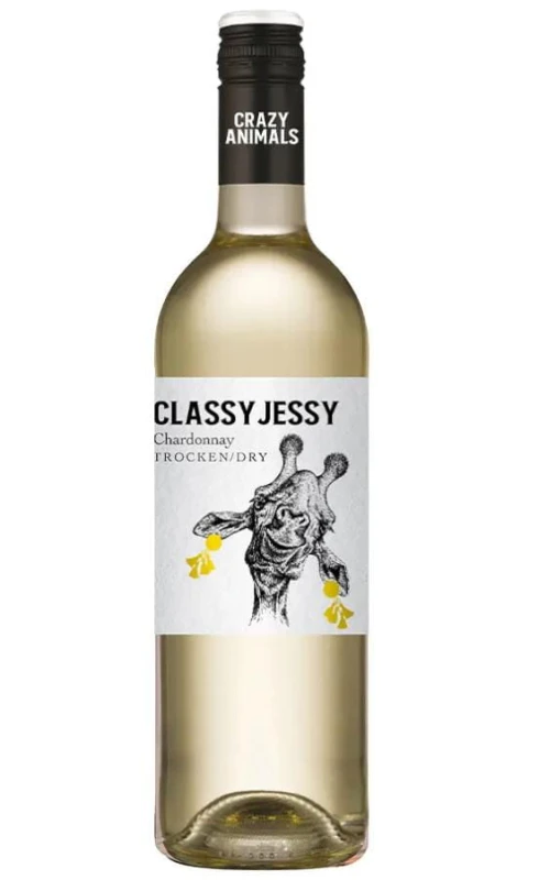 WINO CLASSY JESSY CHARDONNAY BIAŁE WYTRAWNE 750ML