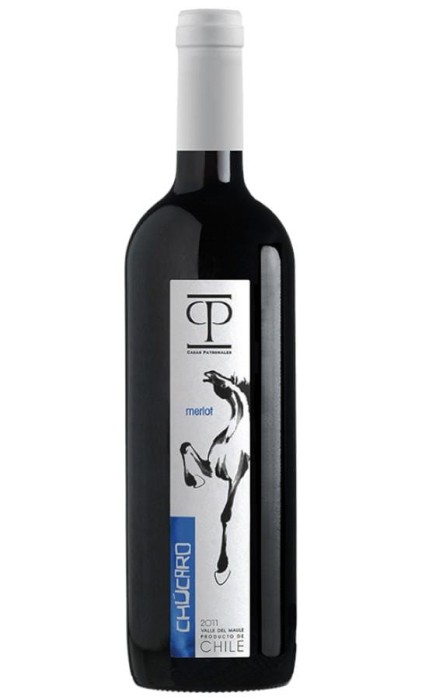 WINO CHUCARO MERLOT CZERWONE WYTRAWNE 750ML