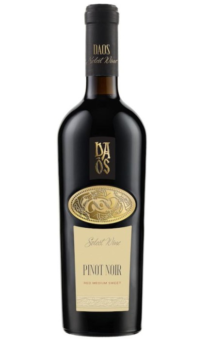 WINO DAOS PINOT NOIR CZERWONE PÓŁSŁODKIE 750ML