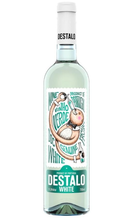 WINO DESTALO VINHO VERDE WHITE 11% 750ML