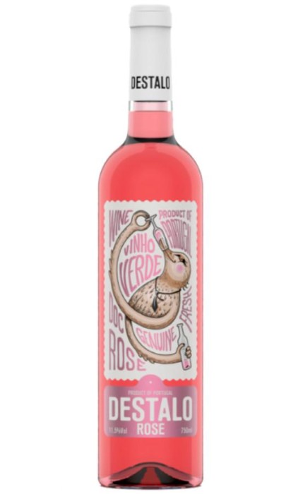 WINO DESTALO VINHO VERDE ROSE 750ML