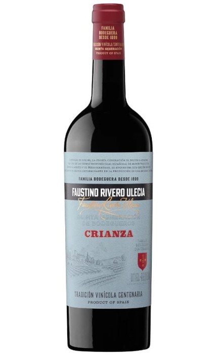 WINO FAUSTINO RIVERO ULECIA CRIANZA CZERWONE WYTRAWNE 750ML