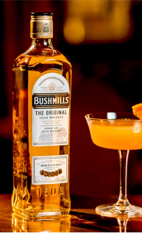 Klasyczna Whiskey Irlandzka typu Blended Bushmills Original 1L 40%