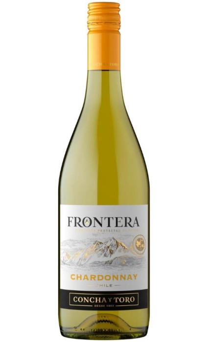 WINO FRONTERA BUTTERY CHARDONNAY BIAŁE PÓŁWYTRAWNE 750ML