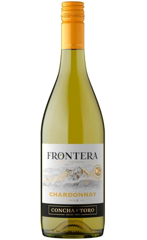 WINO FRONTERA BUTTERY CHARDONNAY BIAŁE PÓŁWYTRAWNE 750ML