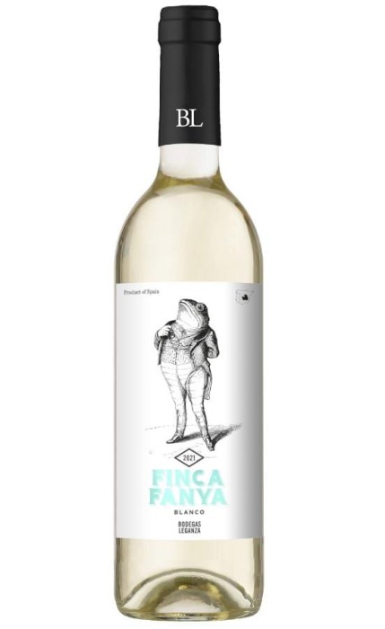 WINO FINCA FANYA WHITE BIAŁE PÓŁWYTRAWNE 750ML