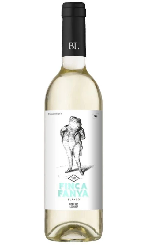 WINO FINCA FANYA WHITE BIAŁE PÓŁWYTRAWNE 750ML