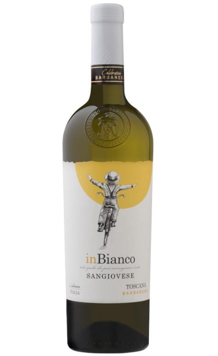 WINO SANGIOVESE INBIANCO BIAŁE PÓŁWYTRAWNE 750ML