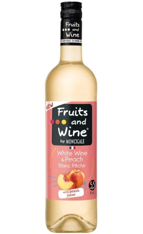 WINO FRUITS WINE WHITE PEACH 750ML 7%
