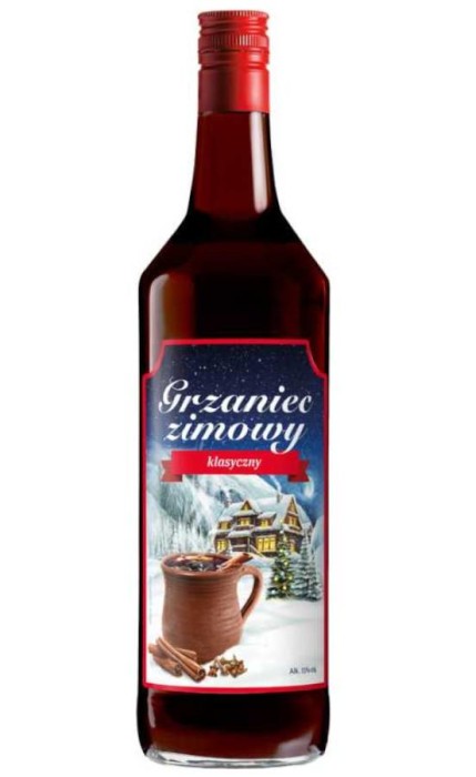 WINO GRZANIEC ZIMOWY CZERWONE SŁODKIE 1L
