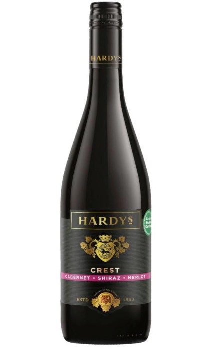 WINO HARDYS CREST CABERNET SHIRAZ MERLOT CZERWONE WYTRAWNE 13,5%