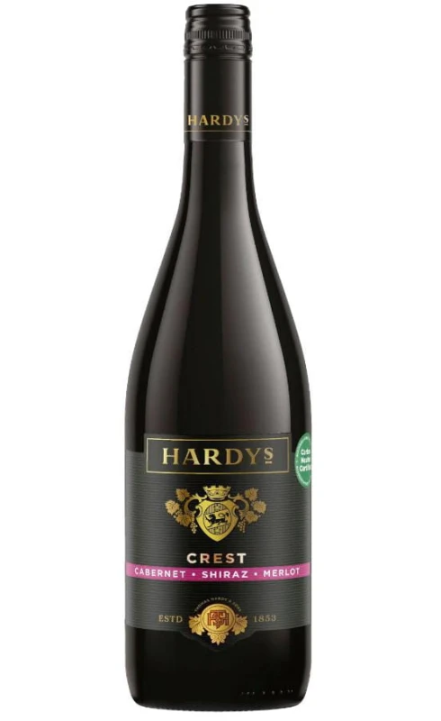 WINO HARDYS CREST CABERNET SHIRAZ MERLOT CZERWONE WYTRAWNE 13,5%