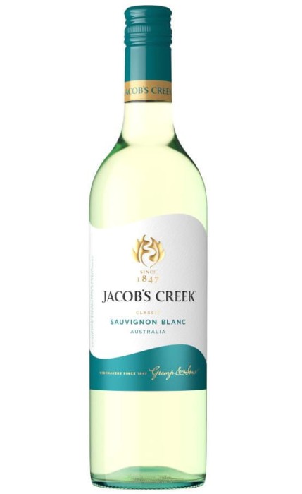 WINO JACOBS CREEK SAUVIGNON BLANC BIAŁE PÓŁWYTRAWNE 750ML