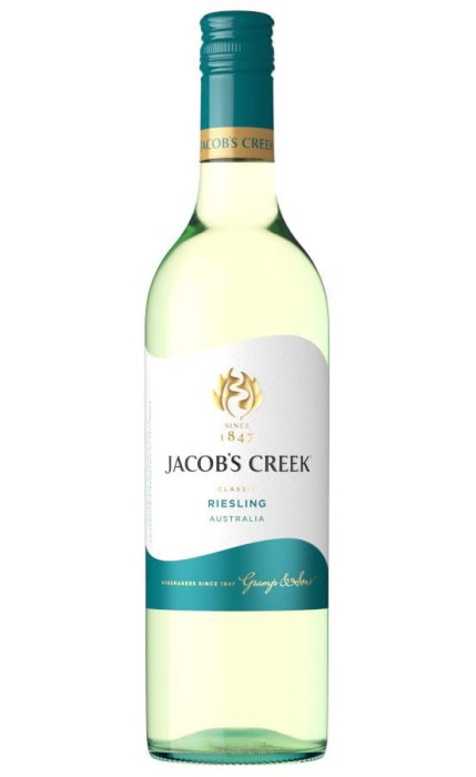WINO JACOBS CREEK RIESLING BIAŁE WYTRAWNE 750ML
