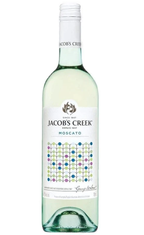 WINO JACOBS CREEK MOSCATO WHITE BIAŁE SŁODKIE 750ML
