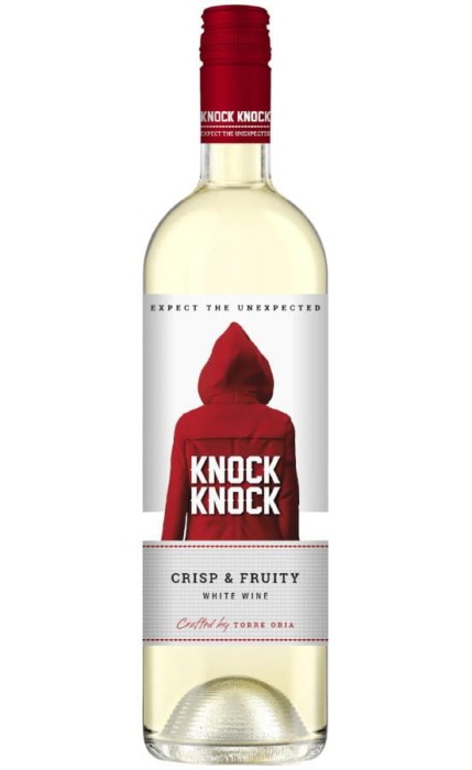 WINO KNOCK KNOCK VIU SAUVIGNON BIAŁE PÓŁWYTRAWNE 750ML