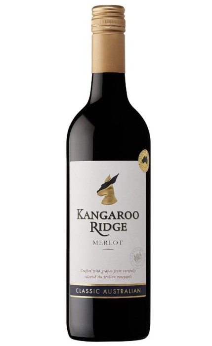 WINO KANGAROO RIDGE MERLOT CZERWONE WYTRAWNE 750ML