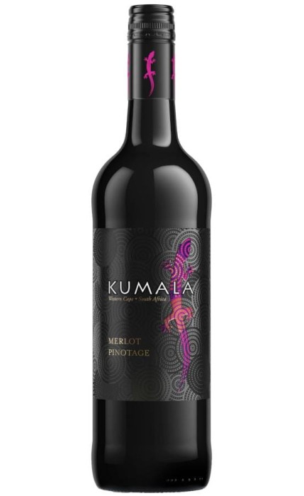 WINO KUMALA MERLOT CZERWONE PÓŁSŁODKIE 750ML 13%
