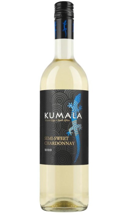 WINO KUMALA CHARDOHNAY BIAŁE PÓŁSŁODKIE 750ML