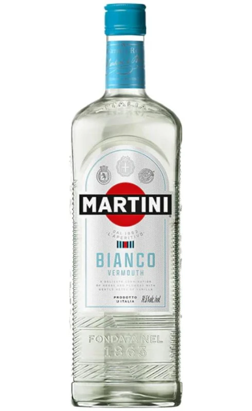WINO MARTINI BIANCO + KIELISZEK 1L