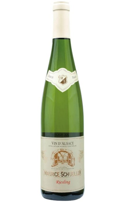 WINO MAURICE SCHUELLER RIESLING BIAŁE WYTRAWNE 750ML